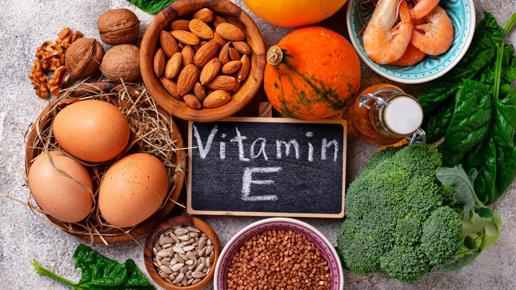 Vitamin E rich food