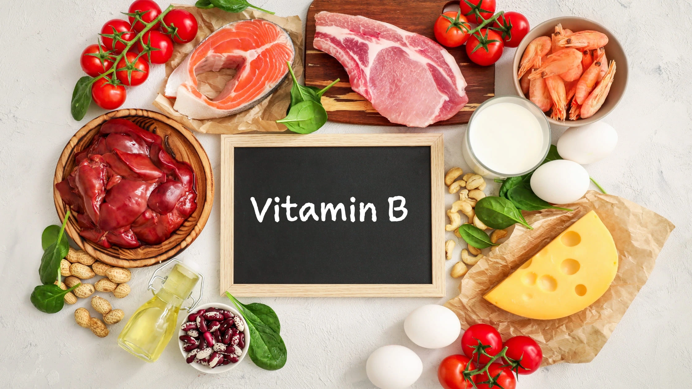 Vitamin B rich food