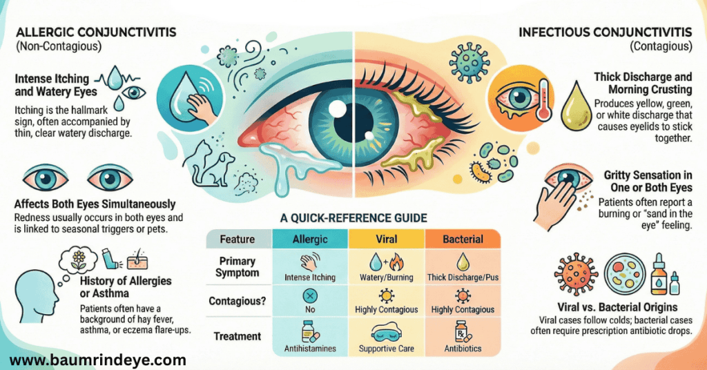 Allergic vs Infectious Conjunctivitis