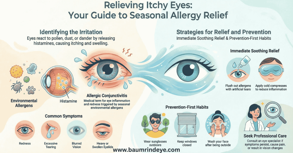 relieving Itchy Eyes Your guide to seasonal allergy relief
